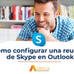 Como hacer una reunion de skype desde outlook